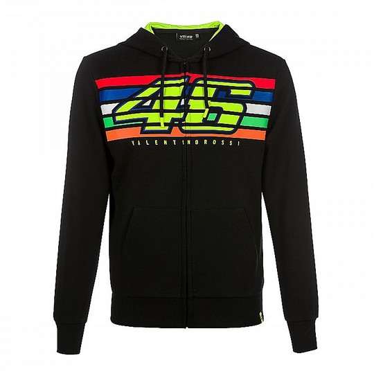 Sweatshirt Vr46 Classic Collection 46 Stripes