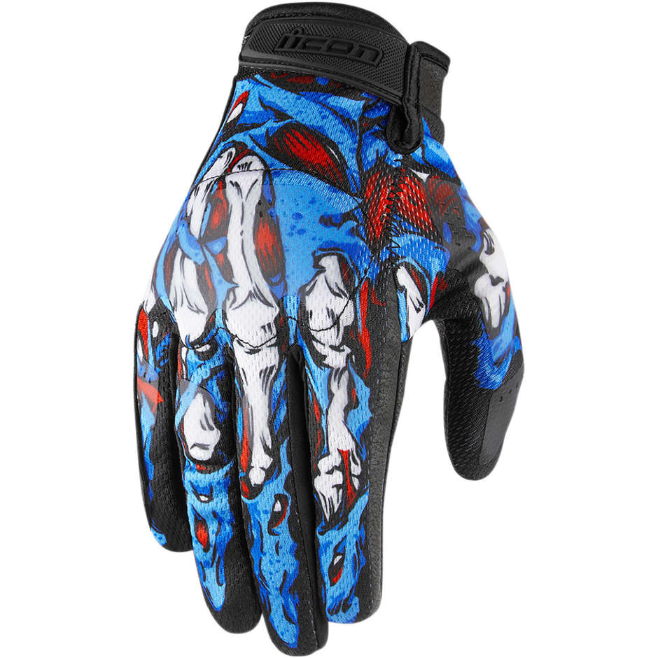 Symbol HOOLIGAN Subdermal Sport Stoff Motorradhandschuhe