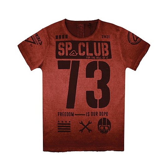T-Shirt Acerbis FREEDOM SP CLUB Rouge