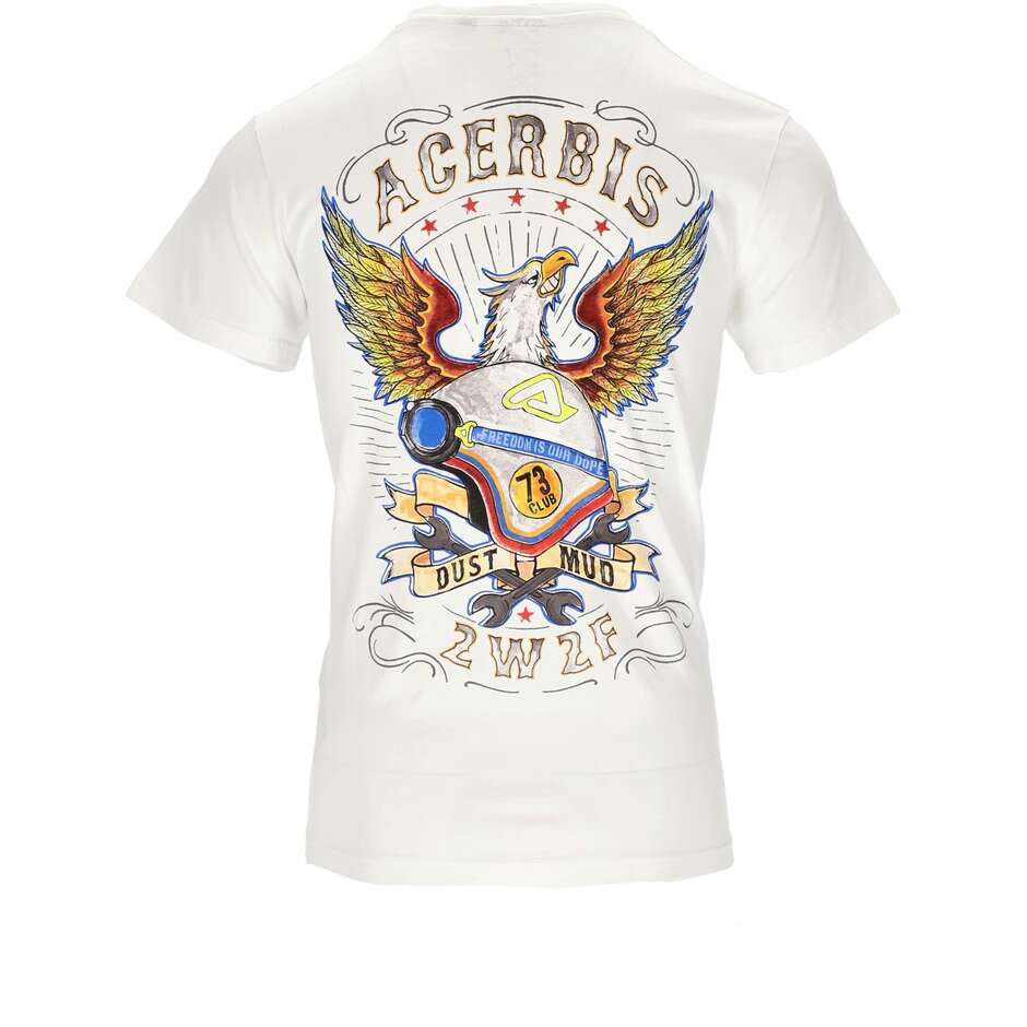T-Shirt Acerbis T-SHIRT SP CLUB EAGLE Bianco