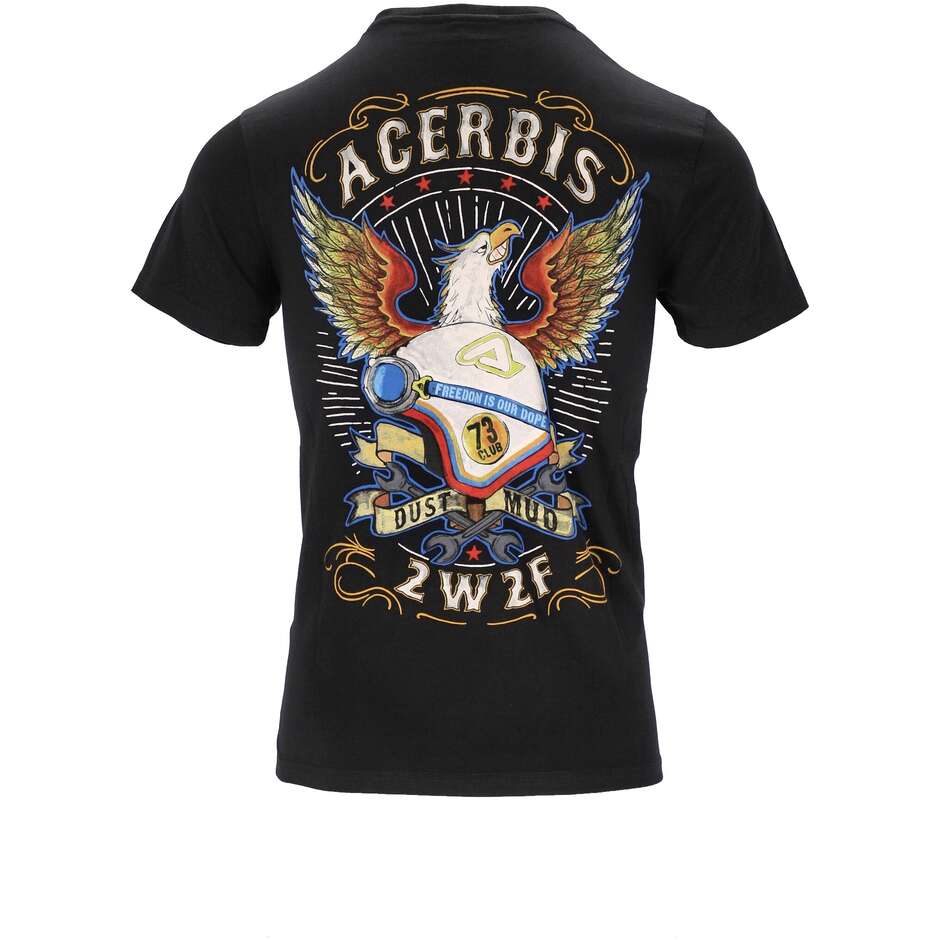 T-Shirt Acerbis T-SHIRT SP CLUB EAGLE Nero