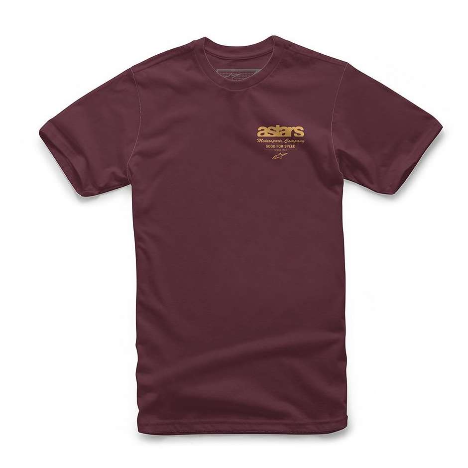 T-Shirt Alpinestars  SIGN UP TEE Bordeaux