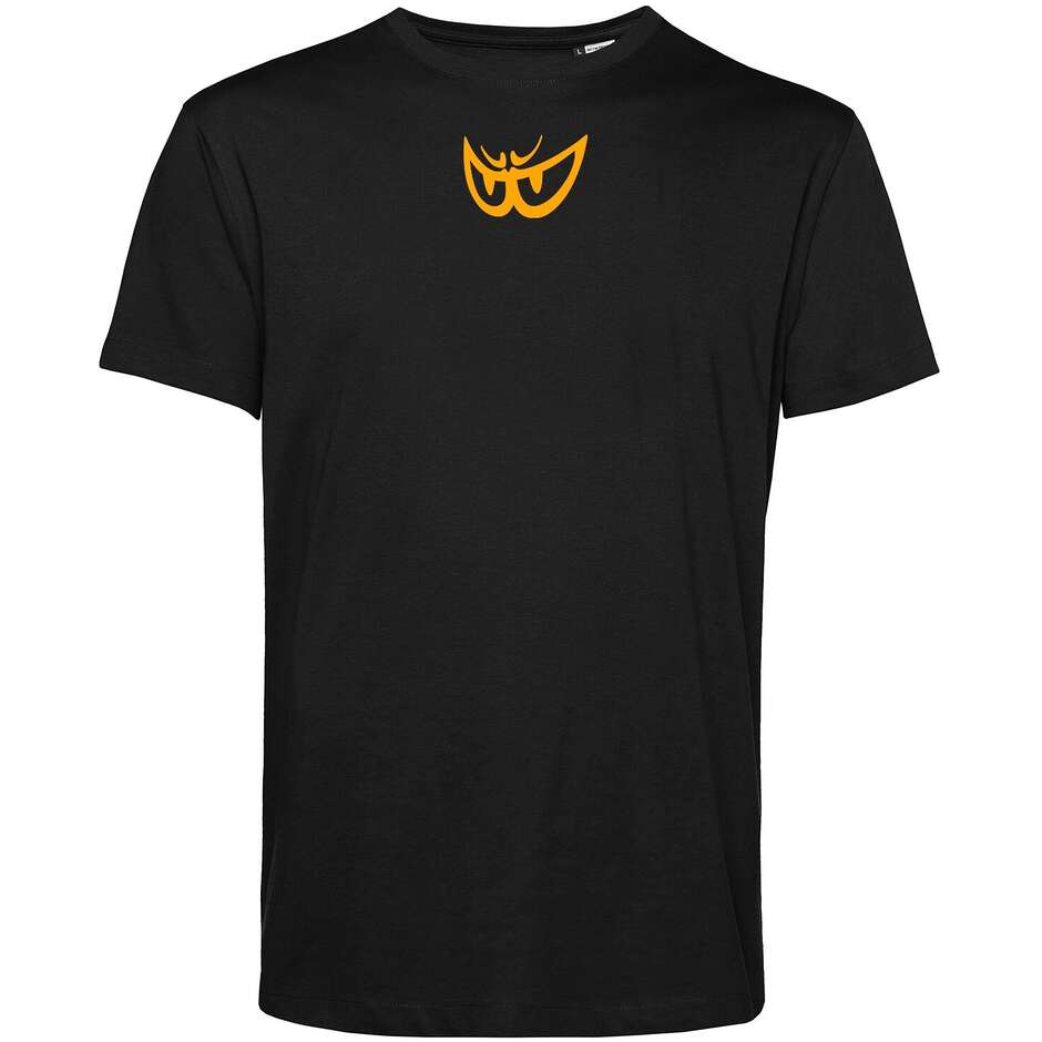 T-Shirt Berik 2.0 Basic Berik 2025 Crewneck Black Orange