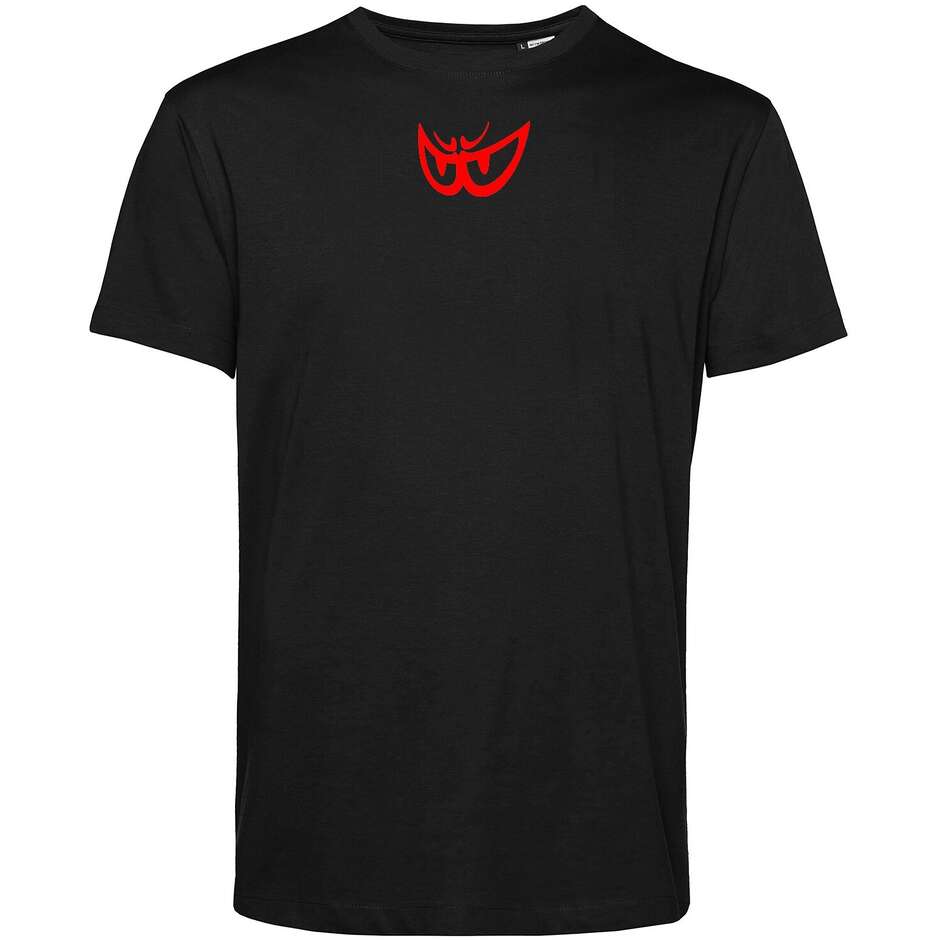 T-Shirt 2.0 Basic 2025 Girocollo Nero Rosso taglia S
