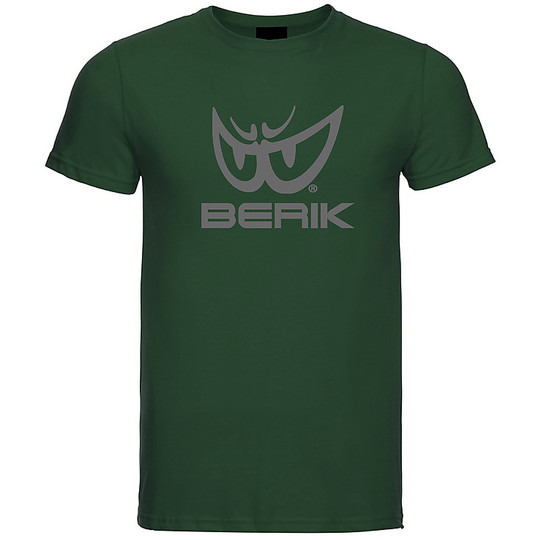 T-Shirt Berik 2.0 Girocollo TEE1 Stampata Verde Silver