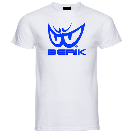 T-Shirt Berik 2.0 Girocollo TEE6 Stampata Bianca Royal