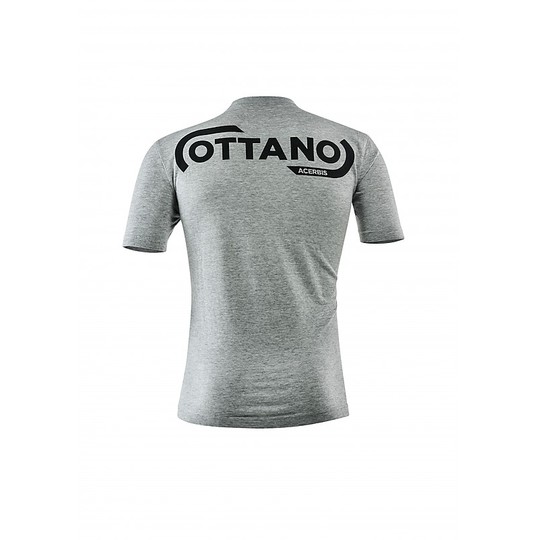 T-shirt blanc Acerbis Logo Ottano 2.0