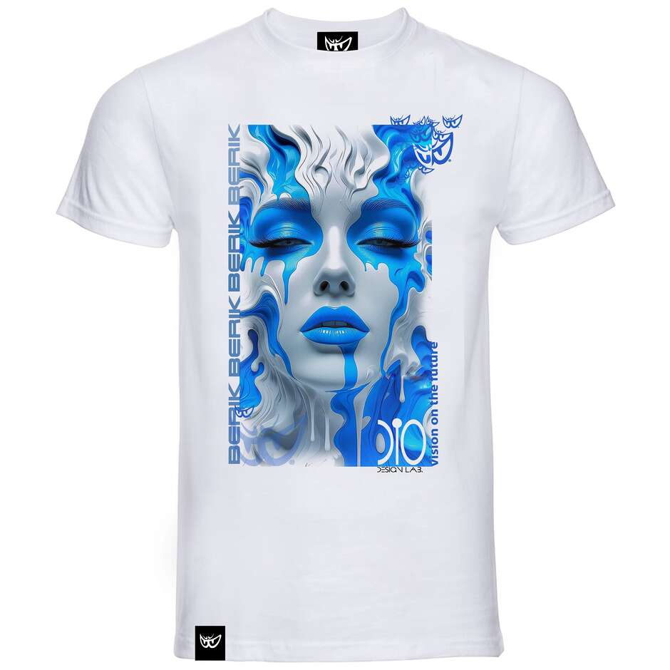 T-shirt blanc Berik 2.0 Berik 2026 Color Dreams Bleu