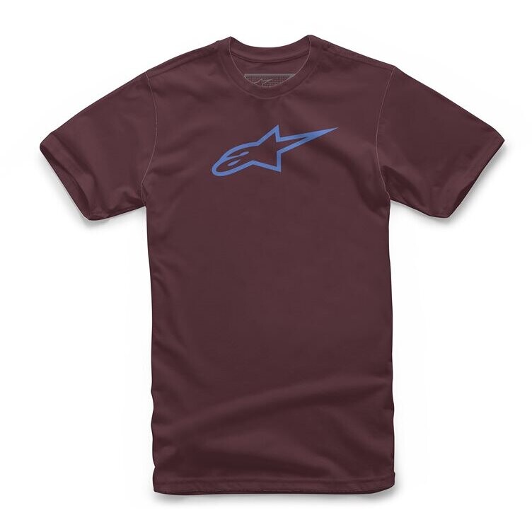 T-Shirt Casual Alpinestars AGELESS CLASSIC TEE Marrone Blu
