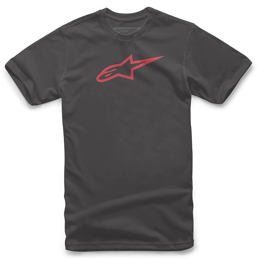 T-Shirt Casual Alpinestars AGELESS CLASSIC TEE Nero Rosso