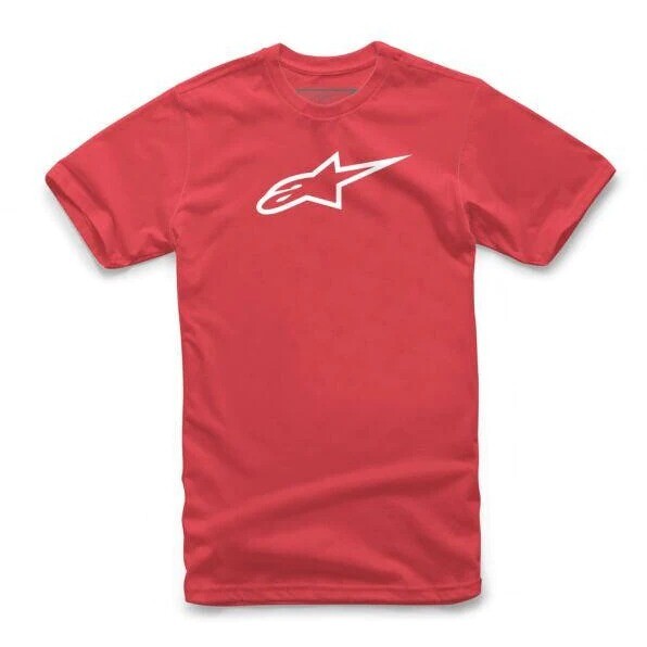 T-Shirt Casual Alpinestars AGELESS CLASSIC TEE Rosso Bianco