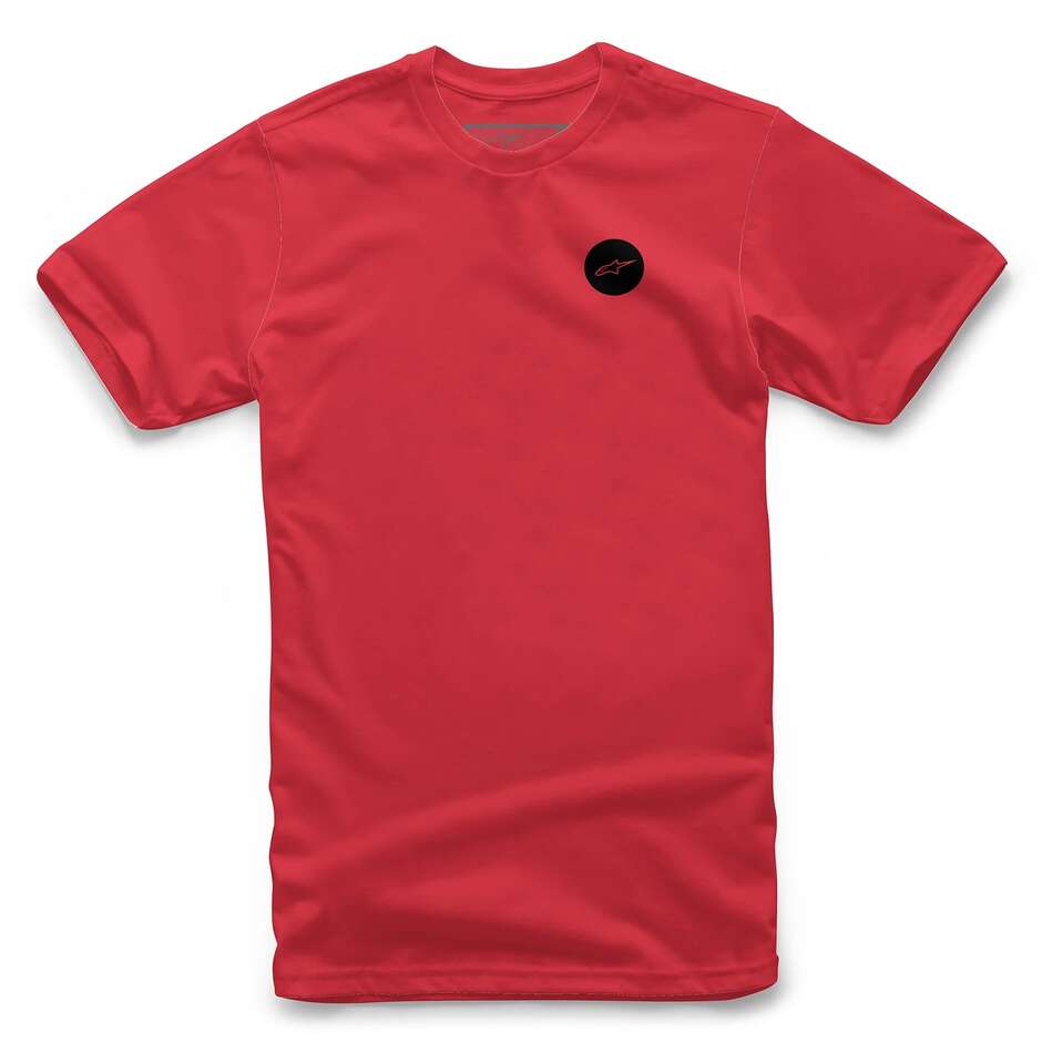 T-Shirt Casual Alpinestars FASTER TEE Rosso