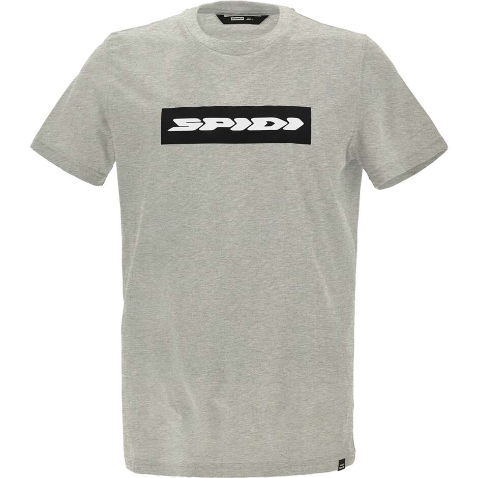T-Shirt Casual Spidi LOGO 2 T-SHIRT Melange Grigio