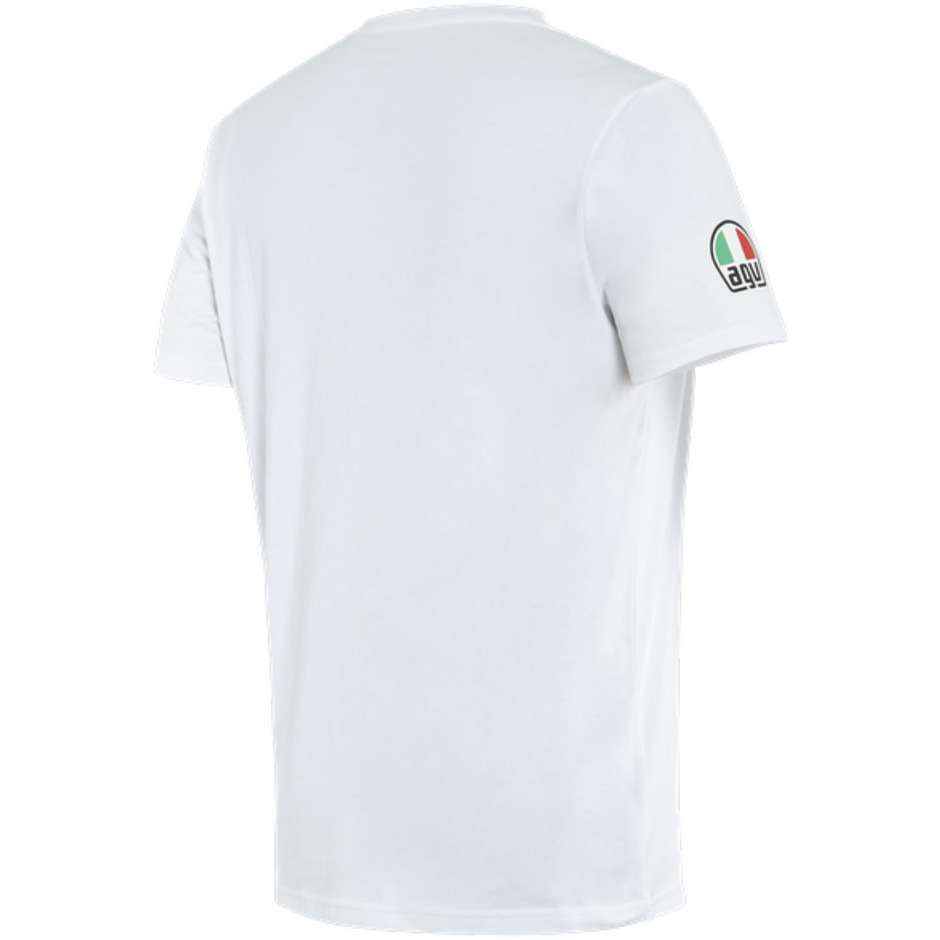 T-Shirt Dainese RACING SERVICE Blanc Noir