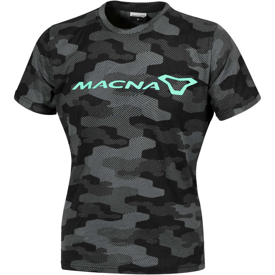 T-Shirt Donna Dazzle logo 2.0 Nero Grigio mint Verde taglia 2XL