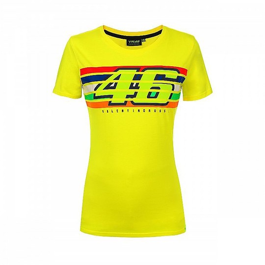 T-Shirt Donna VR46 Classic Collection Stripes Donna