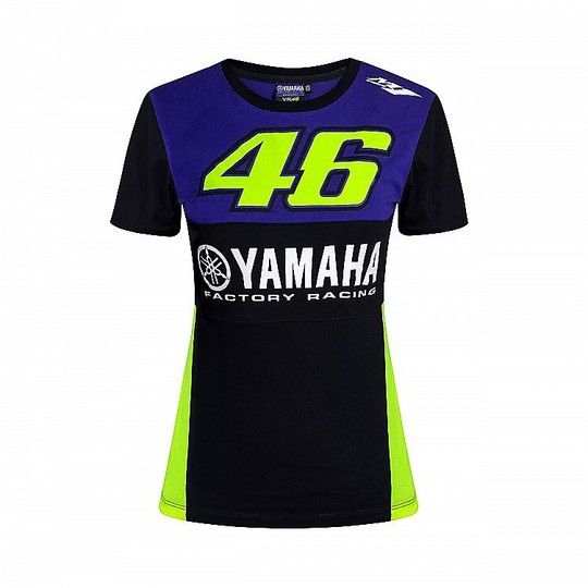 T-Shirt Donna VR46 Yamaha Vr46 Collection Racing Woman 