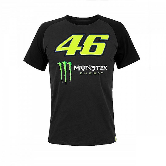 T-shirt en coton VR46 avec manches raglan Monster 46