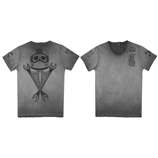 T-shirt graphite Acerbis V HELMET SP CLUB