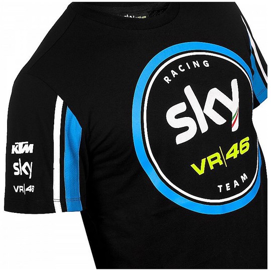 T-Shirt in Cotone VR46 Replica SKY Racing Team VR46
