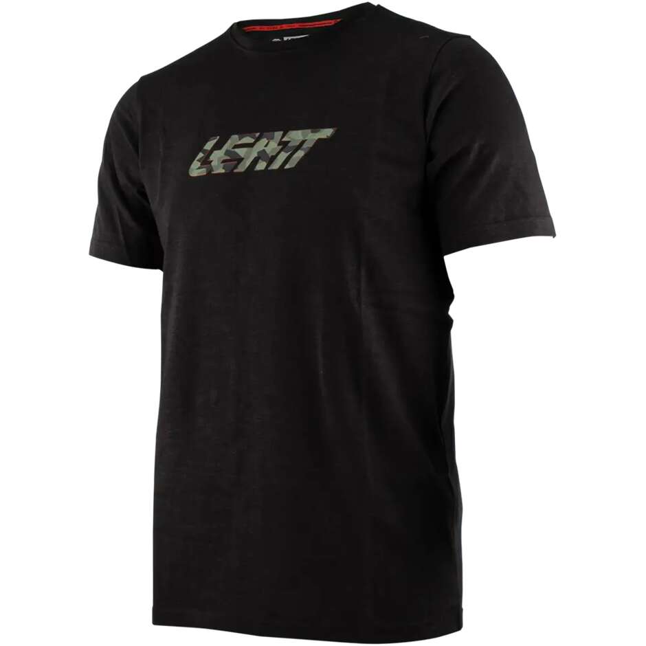 T-Shirt Leatt T-SHIRT CAMO Nero