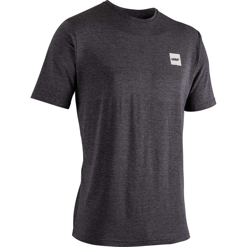T-Shirt Leatt Tech Maglietta Tecnica Traspirante Nero