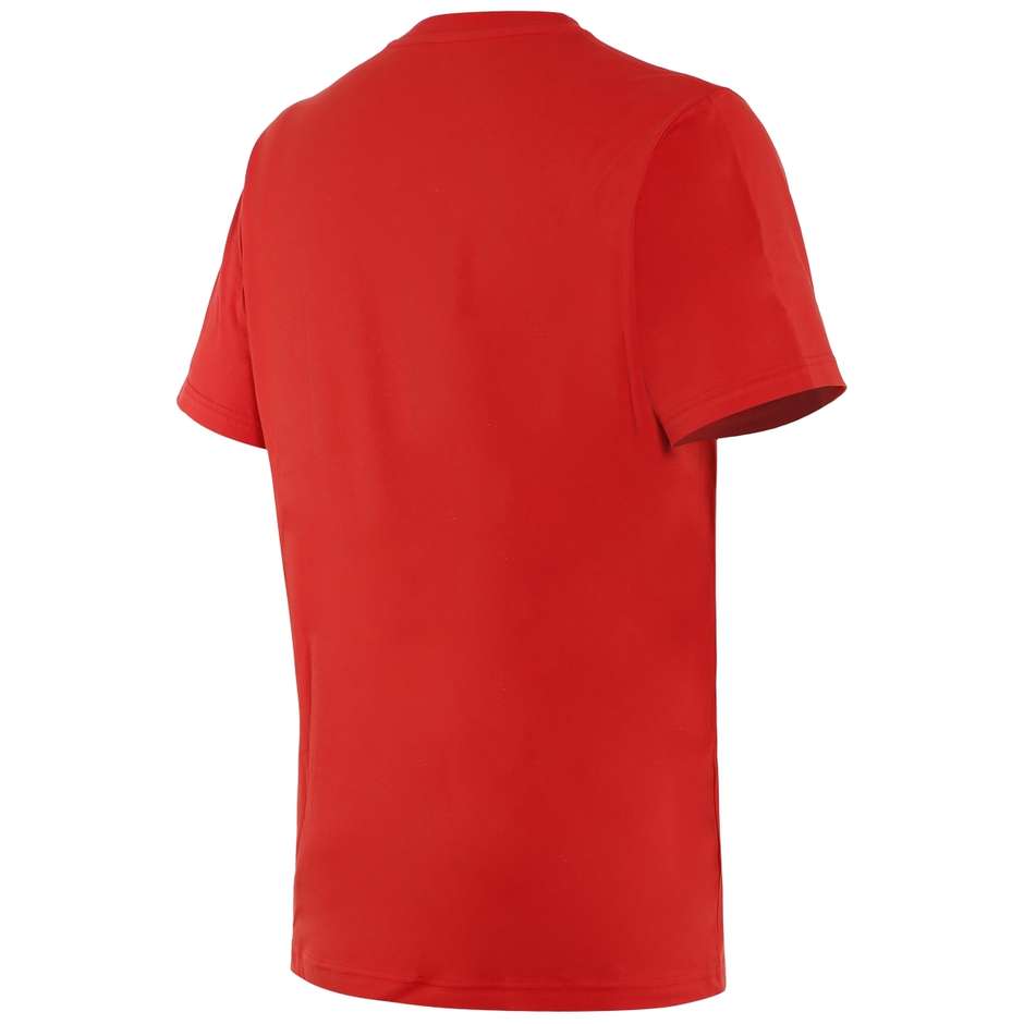 T-SHIRT LONG PADDOCK Jersey Manches Courtes Dainese Sky Red