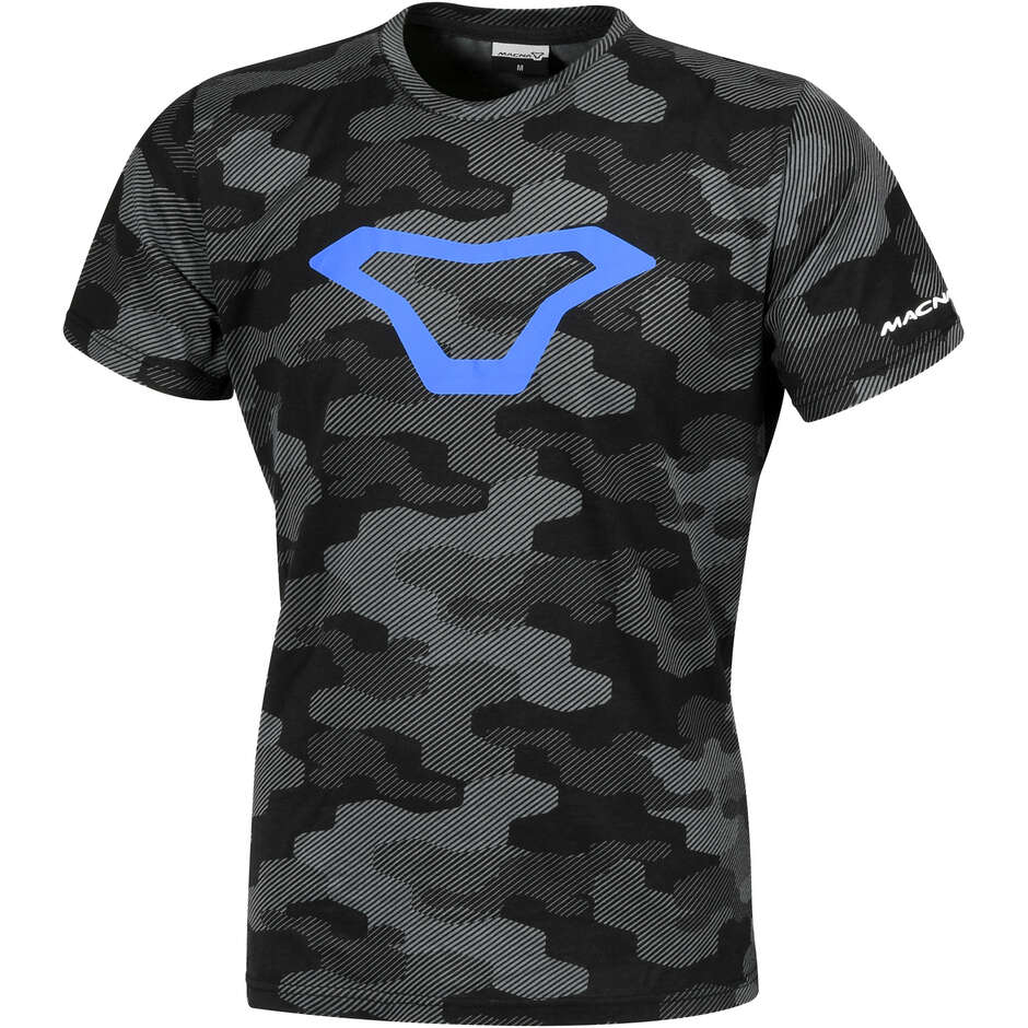 T-Shirt Nero Grigio Blu taglia S