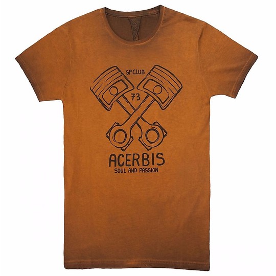 T-Shirt Maglietta Acerbis Rawrods Sp Club Arancio
