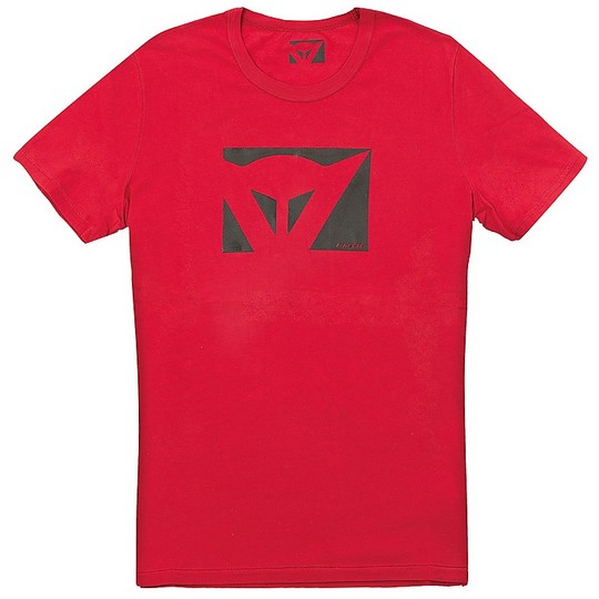 T-Shirt Moto Dainese Color New Rosso