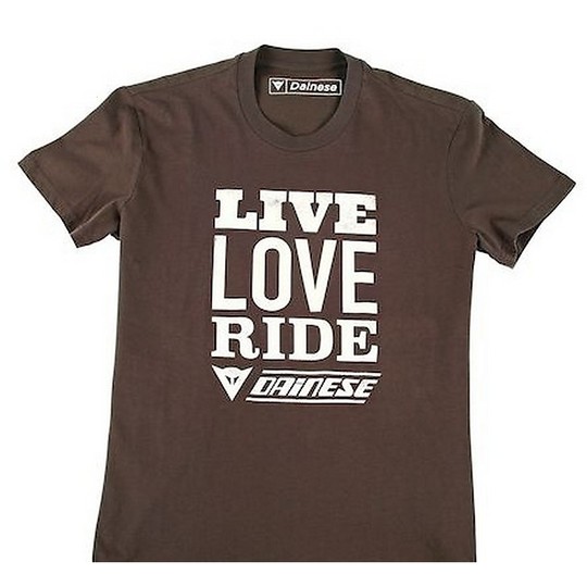 T-Shirt Moto Dainese Riders Mantra Blu