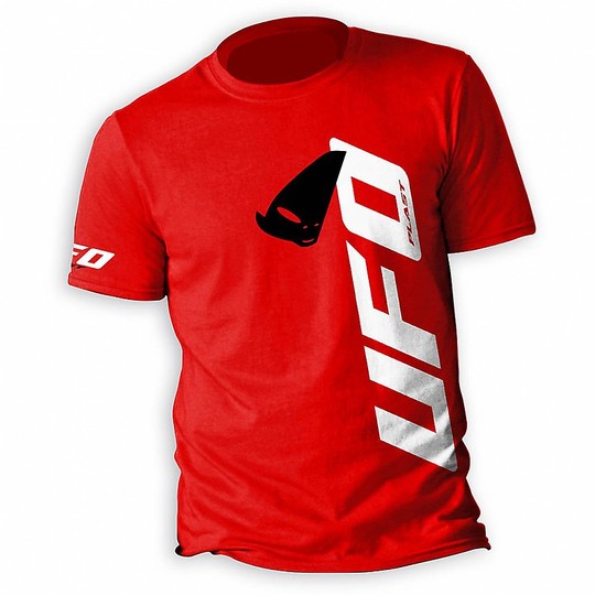 T-shirt rouge UFO ALIEN