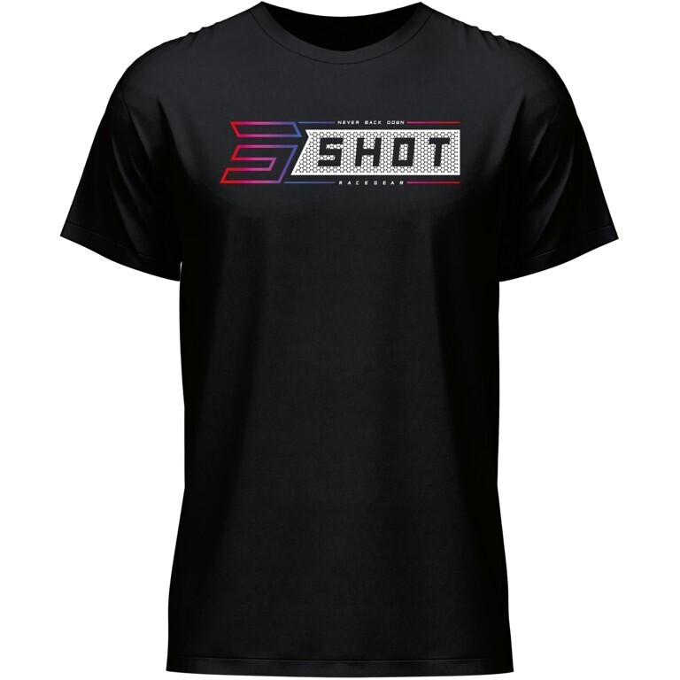 T-Shirt GRADIENT Nero taglia 2XL