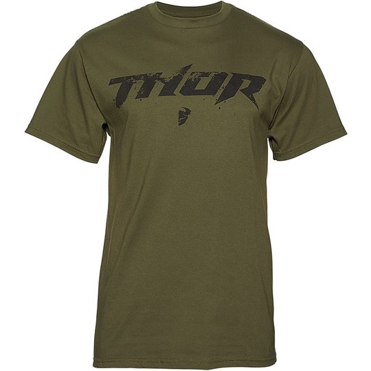 T-shirt technique Thor Motorcycle Roost Tee Olive