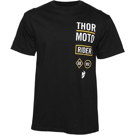 T-Shirt Tecnica Thor moto Rocker Tee Nero