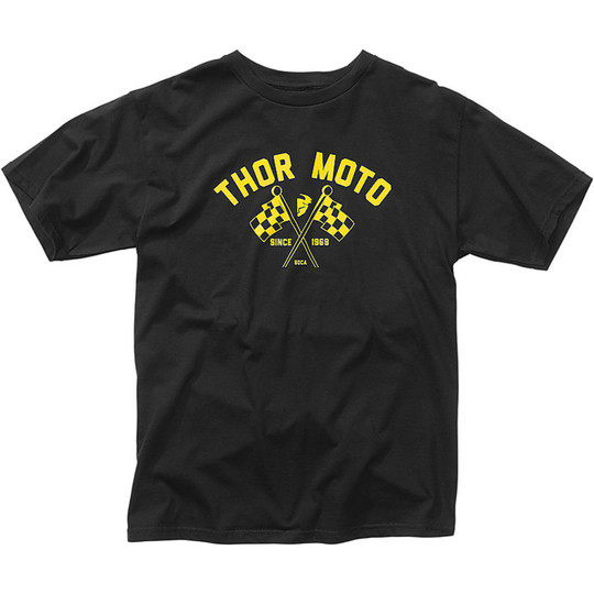 T-Shirt Thor Sportswear FINISH LINE PREMIUM Nero 