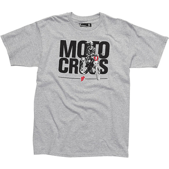 T-Shirt Thor Sportswear MOTOCROSS Grey
