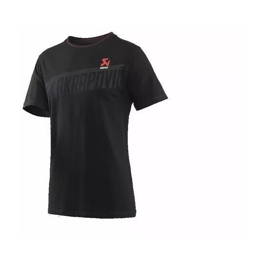 T-Shirt Uomo Akrapovic 802042 Nero S taglia unica