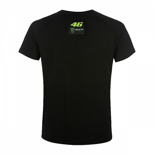 T-Shirt Vr46 Monster Collection Monza Black