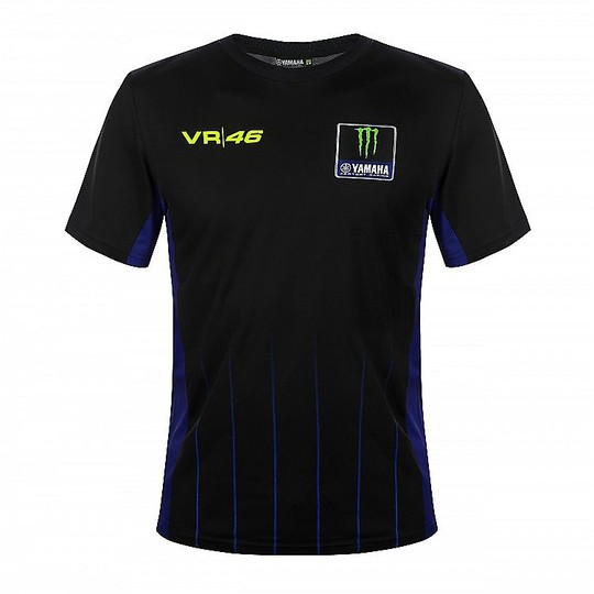 T-Shirt VR46 Yamaha Black Edition Collection 
