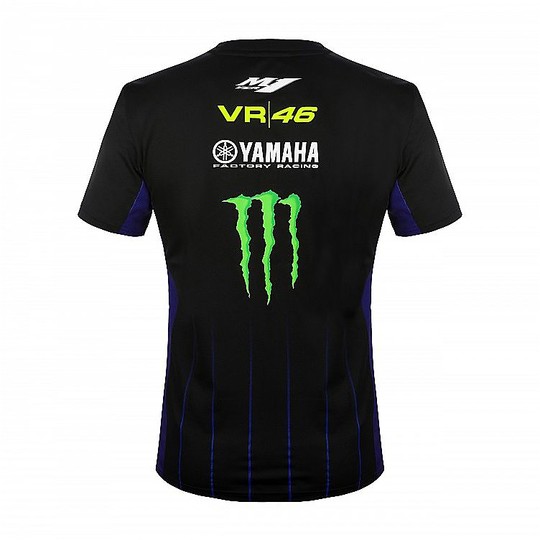 T-Shirt VR46 Yamaha Black Edition Collection 