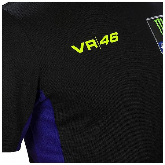 T-shirt VR46 Yamaha Black Edition Collection