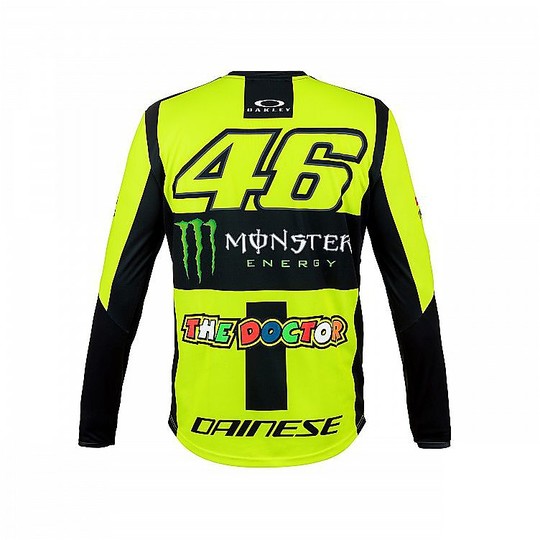 T-shirt à manches longues Vr46 Monster Collection Vr Dry Technology Fluo Yellow