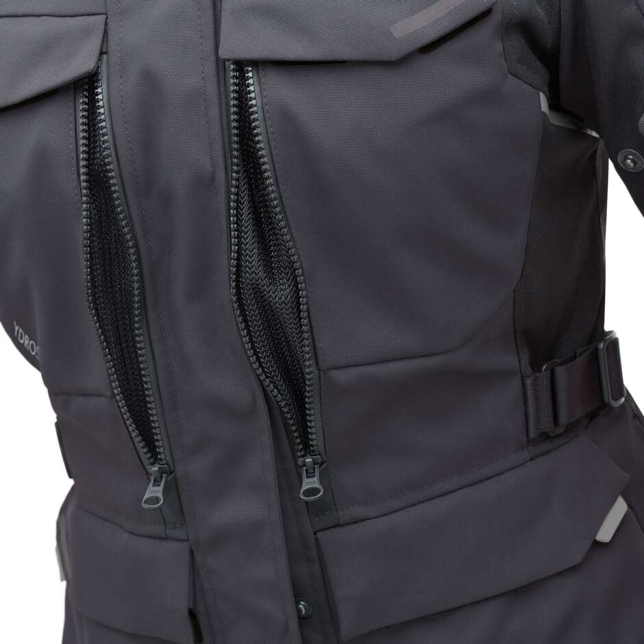 T-UR T8127W LAPLAND HYDROSCUD LADY Anthracite Black Women's Motorcycle Jacket