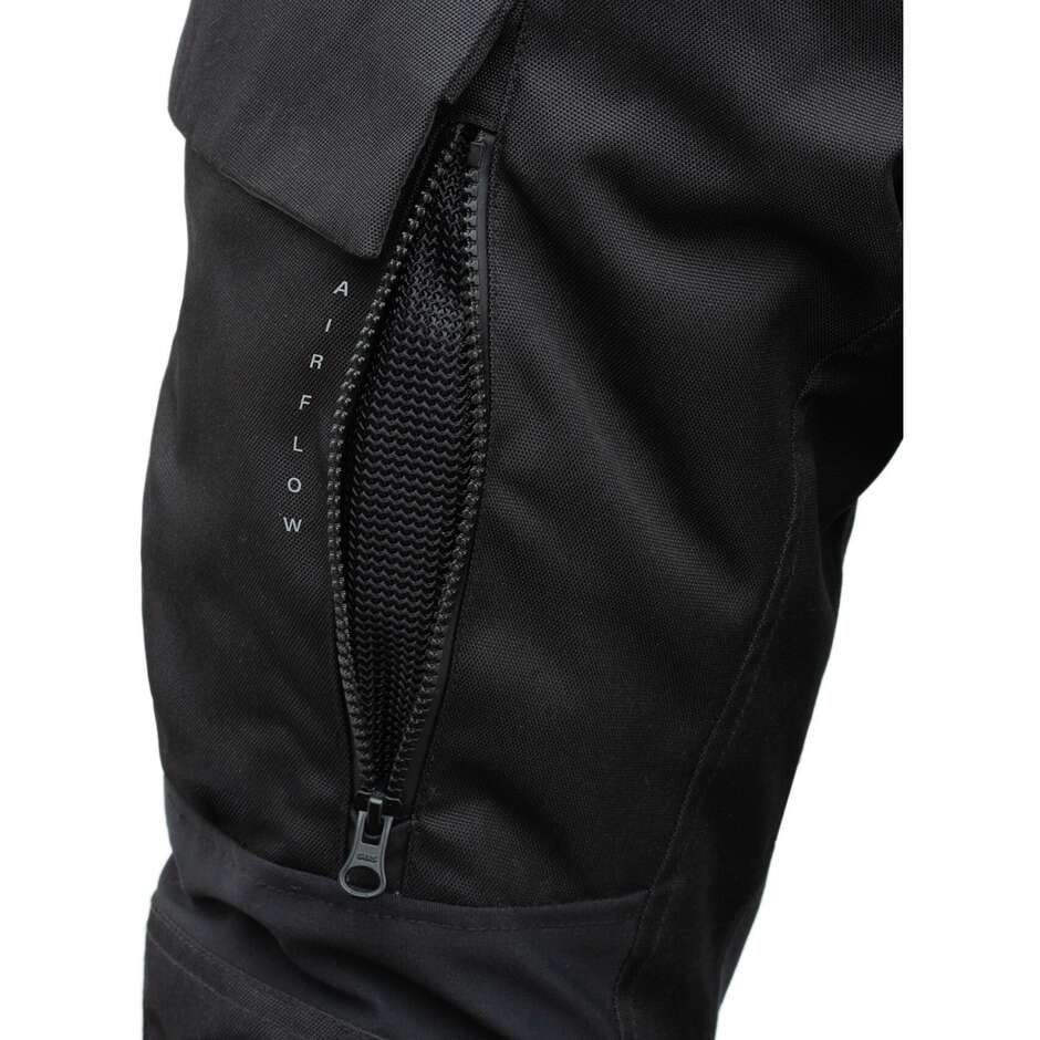 T-UR T8129W LAPLAND HYDROSCUD LADY Pantalon Moto Noir