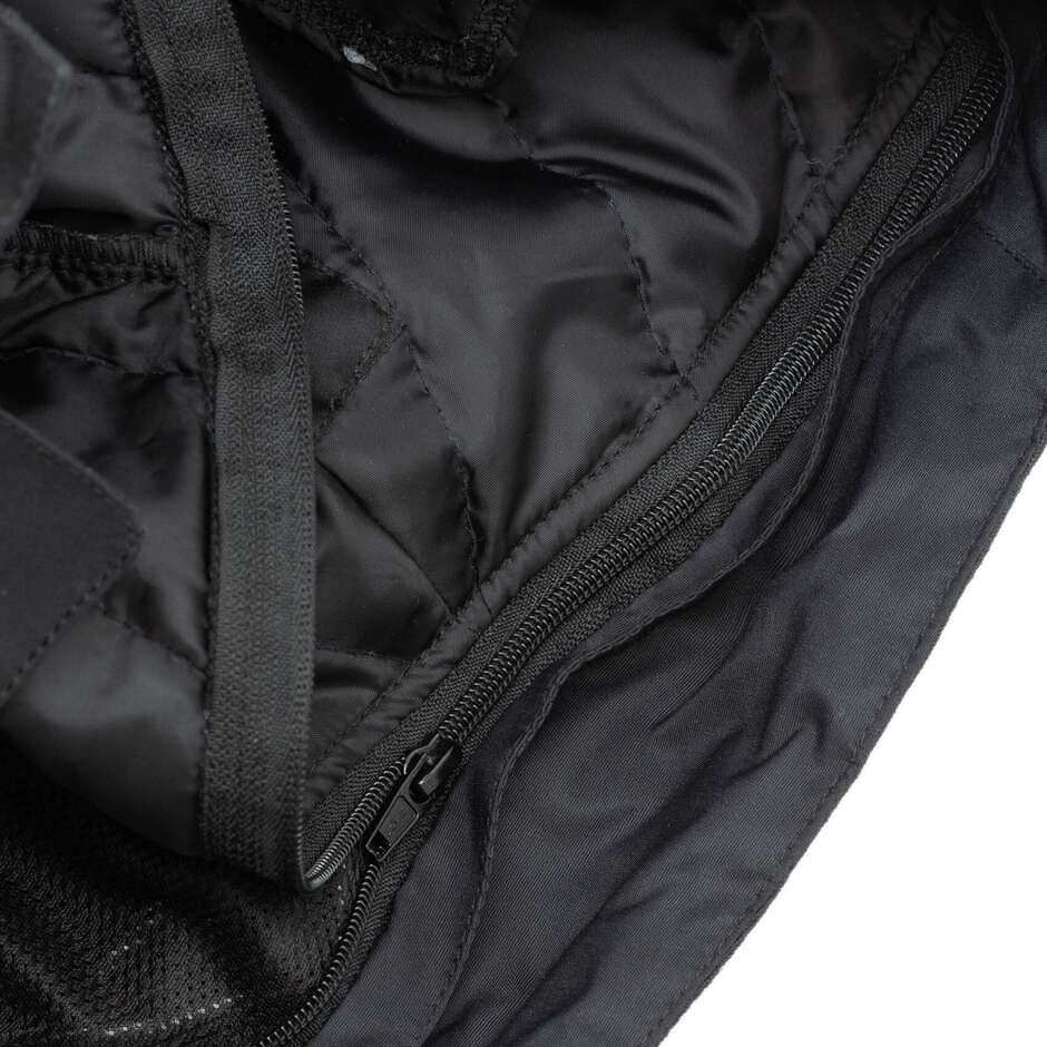 T-UR T8129W LAPLAND HYDROSCUD LADY Pantalon Moto Noir