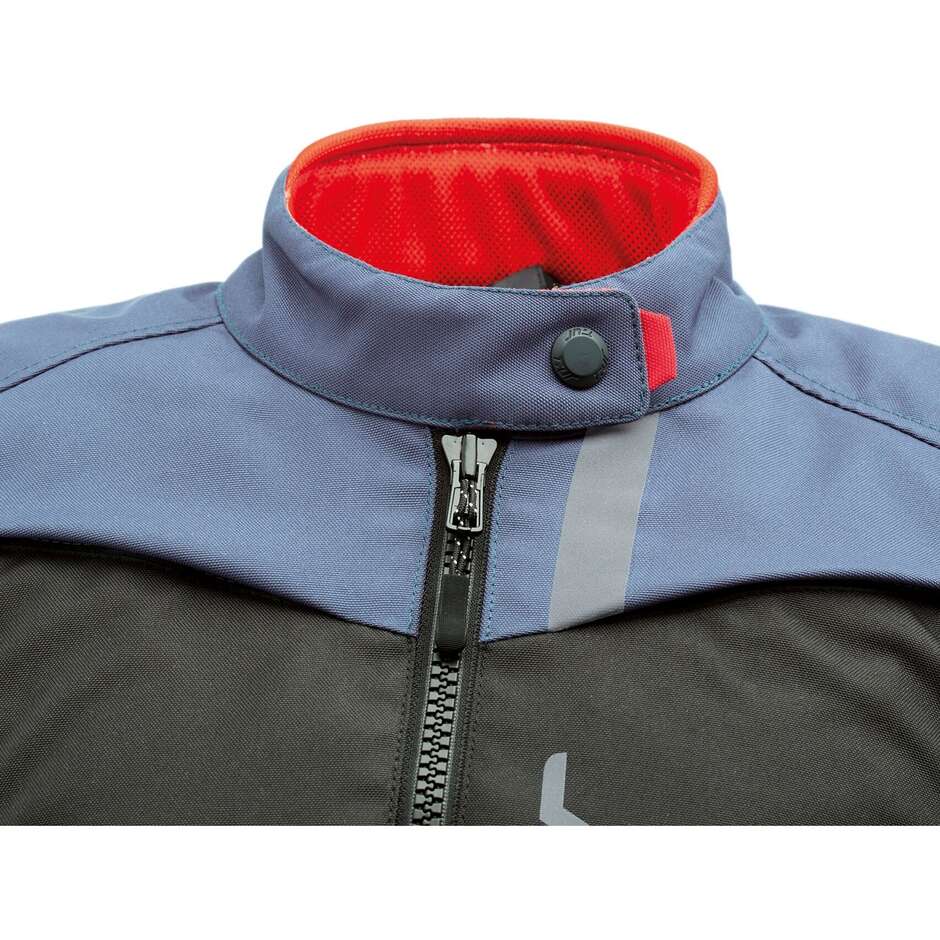 T-UR T8131W TASMANIA HYDROSCUD LADY Blouson Moto Femme Noir Bleu