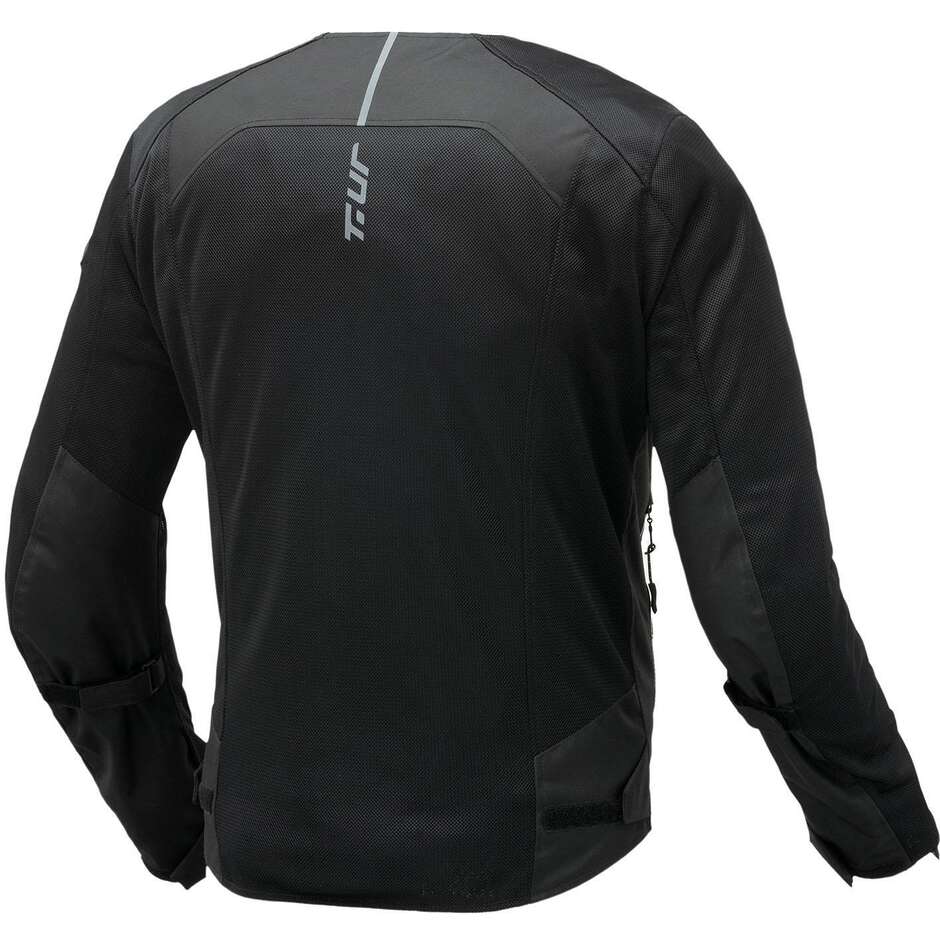 T-UR T8137M AIRFLOW SHIELD Motorradjacke Schwarz
