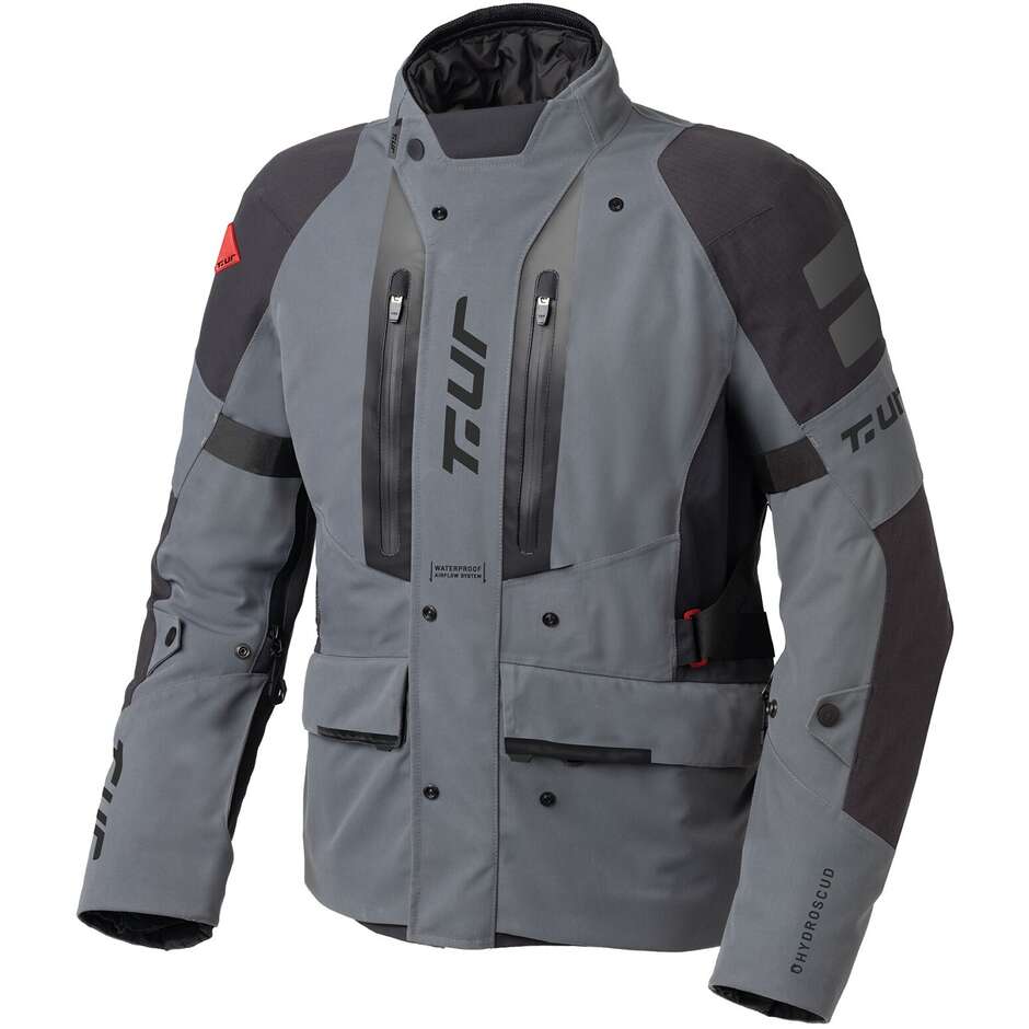 T-UR T8139M SUPERCELL HYDROSCUD Veste de moto laminée noir anthracite