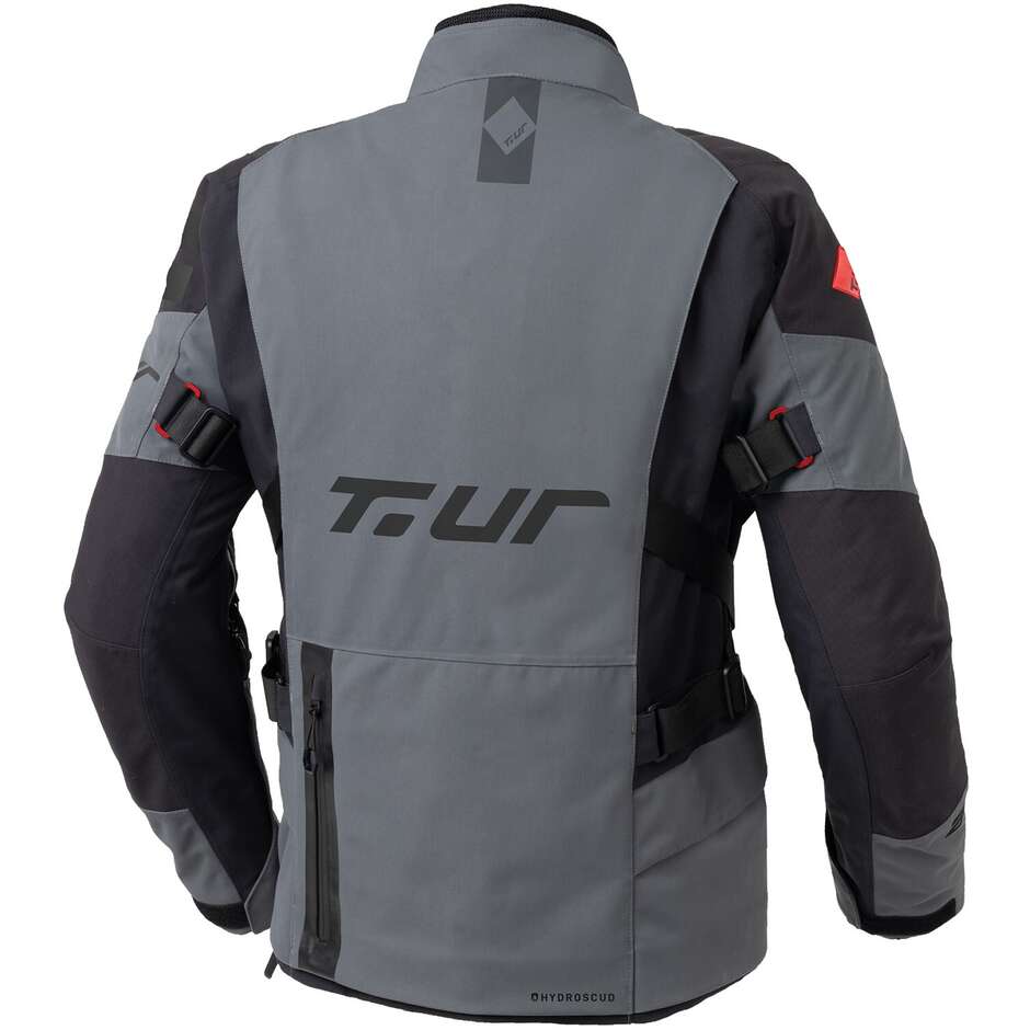 T-UR T8139M SUPERCELL HYDROSCUD Veste de moto laminée noir anthracite